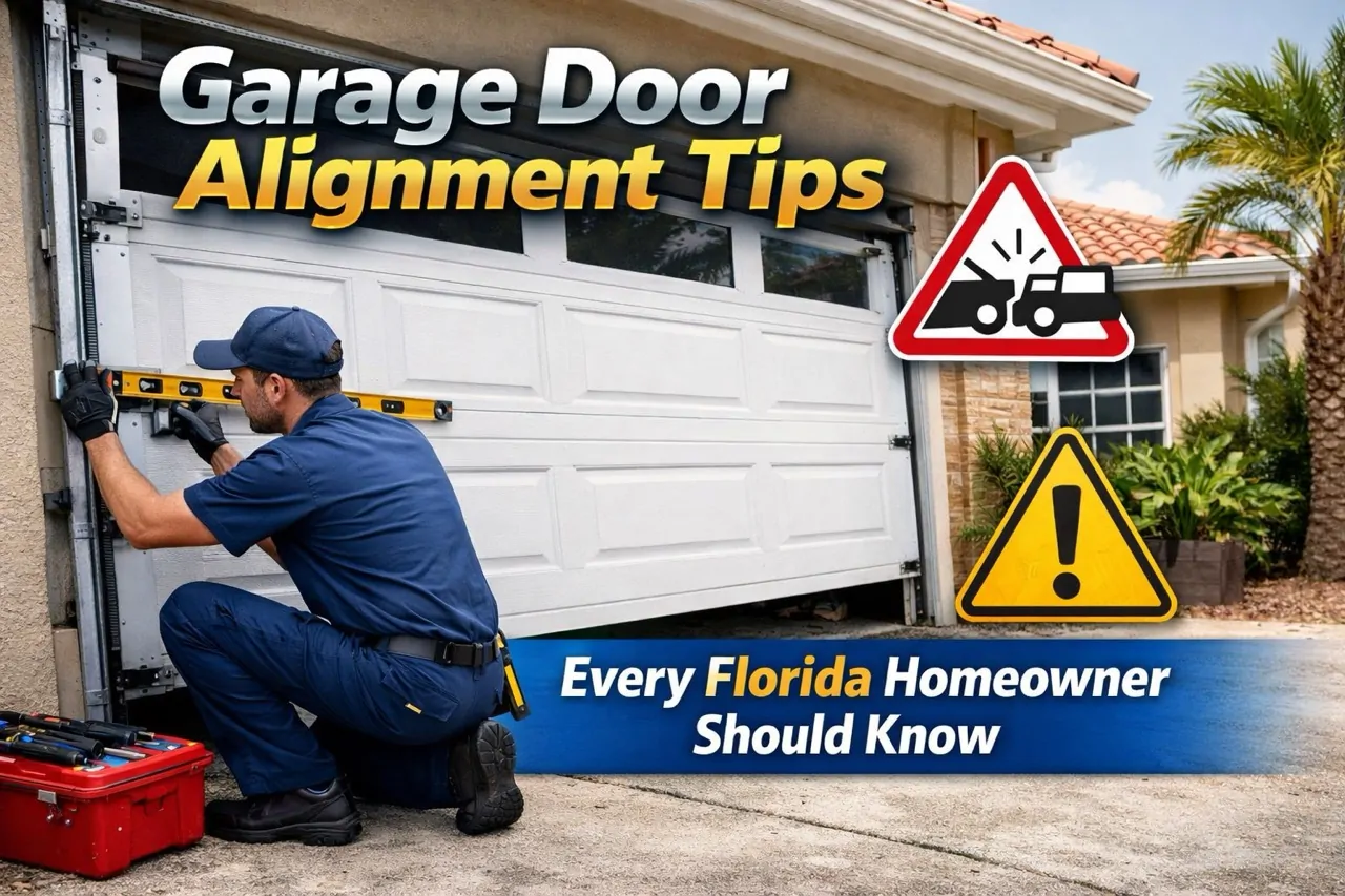 How to Fix Garage Door Alignment? | A Plus Mega Garage Doors
