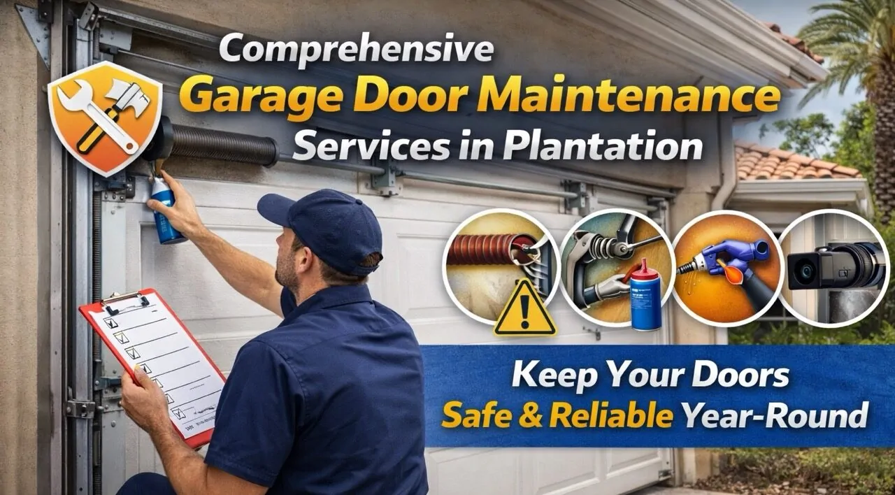 Garage Door Maintenance in Plantation | A Plus Mega Garage Door