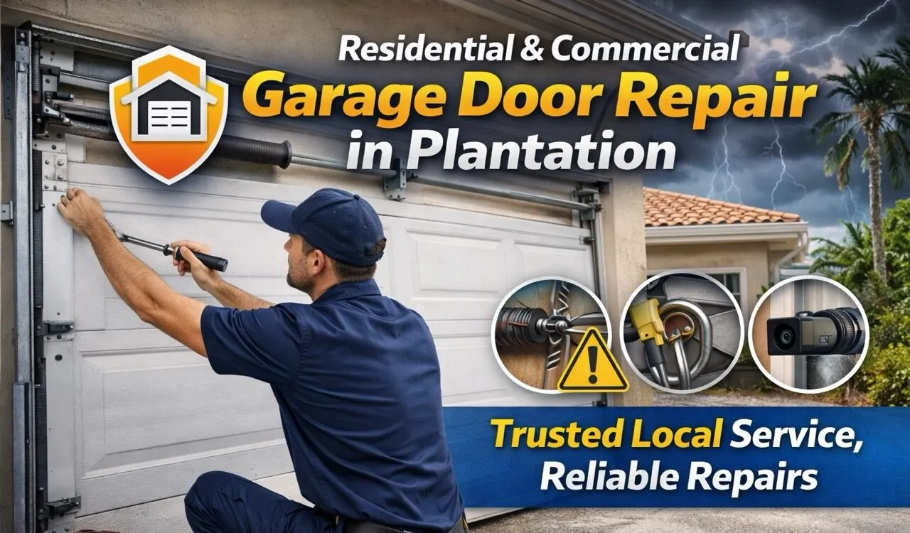 Garage Door Repair in Plantation | A Plus Mega Garage Doors