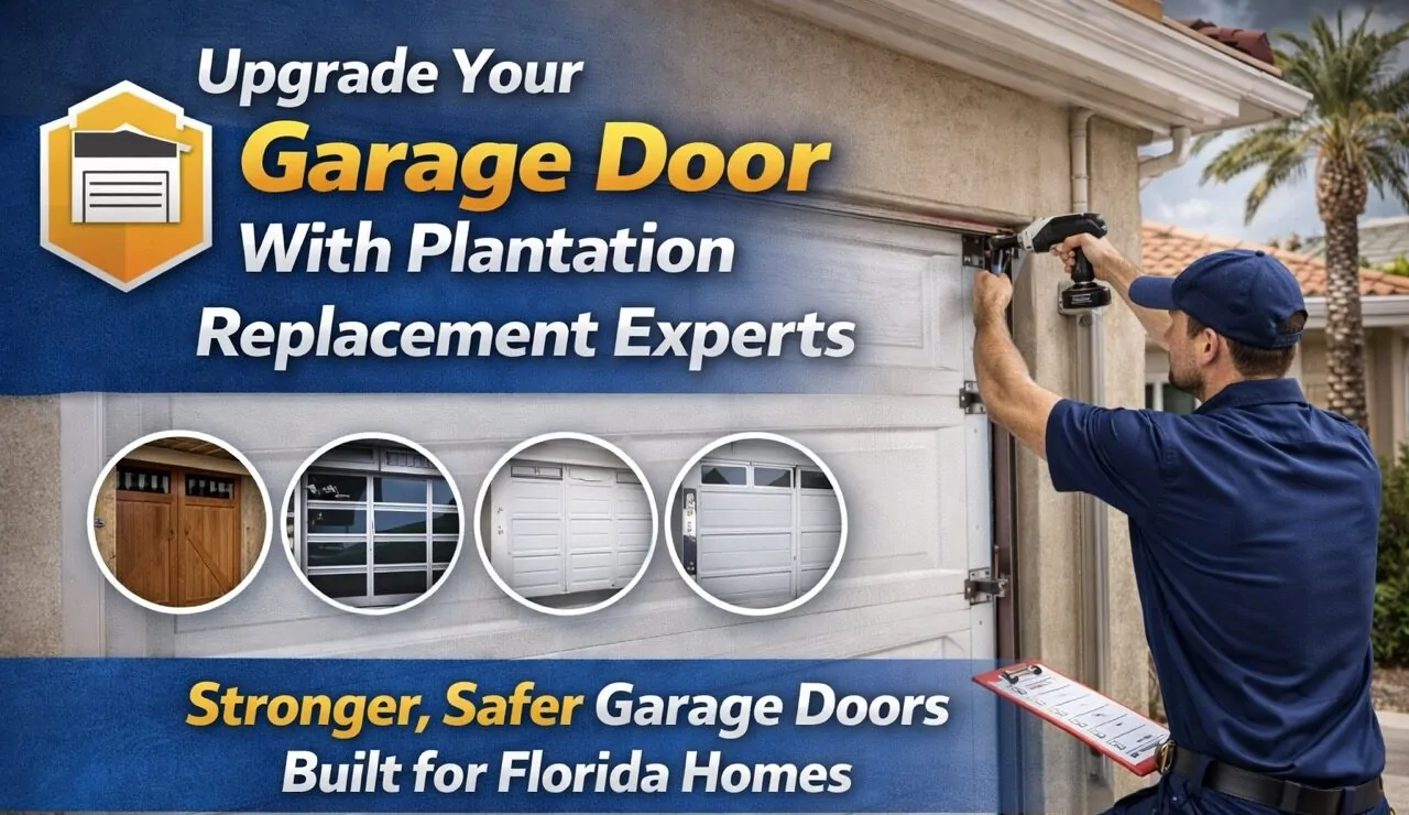 Garage Door Replacement in Plantation | A Plus Mega Garage Doors
