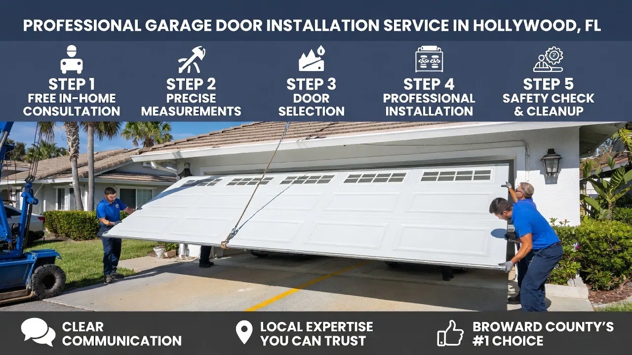 Hollywood Garage Door Installation | A Plus Mega Garage Doors