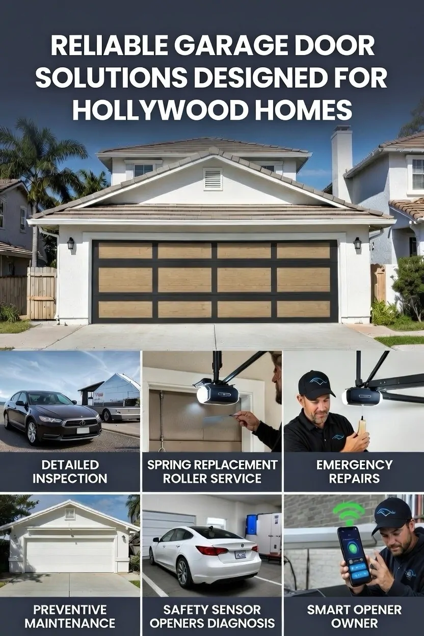 Hollywood Garage Door Services | A Plus Mega Garage Doors