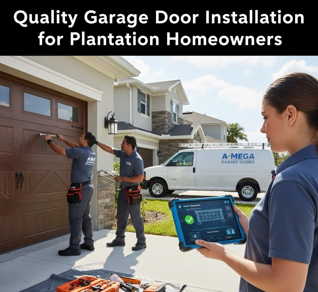Garage Door Installation in Plantation