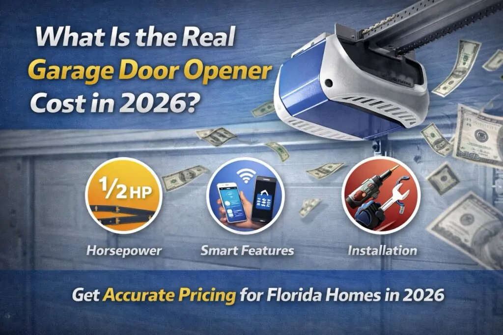 Garage Door Opener Cost Guide for 2026