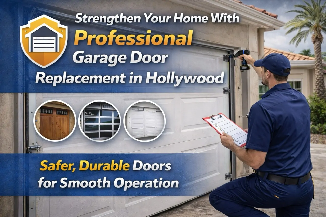 Hollywood Garage Door Replacement | A Plus Mega Garage Doors
