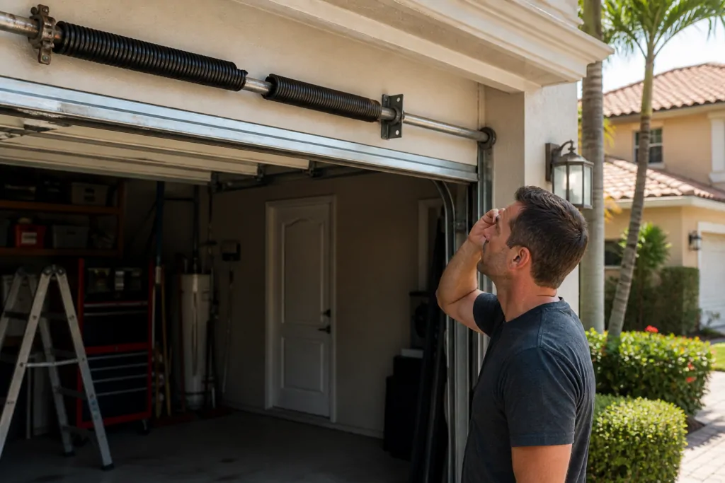 Stop a Garage Door Spring Break Before It Leaves You Stuck