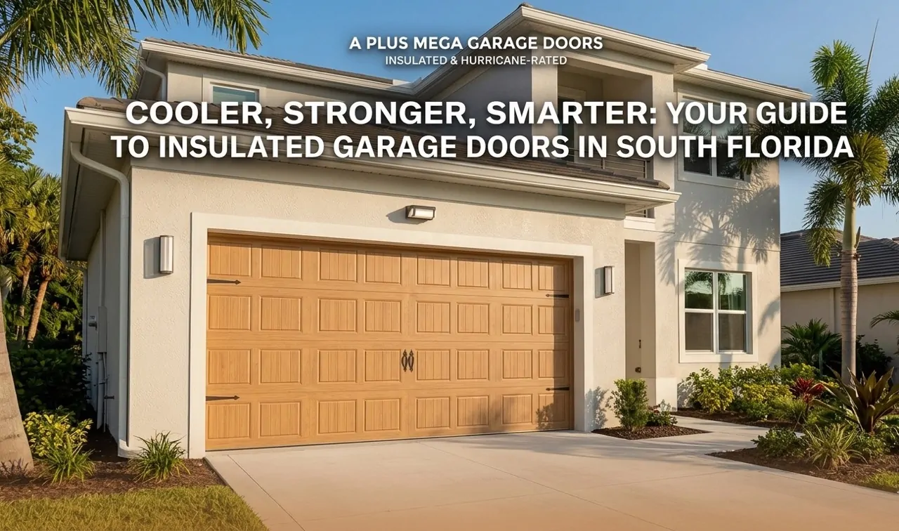 South Florida Insulated Garage Doors | A Plus Mega Garage Doors